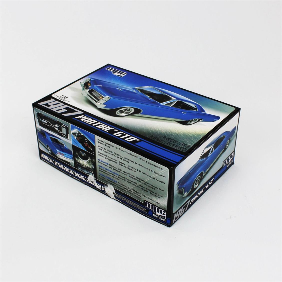 MPC 710 1/25 1967 Pontiac GTO Araba Demonte Plastik Maketi