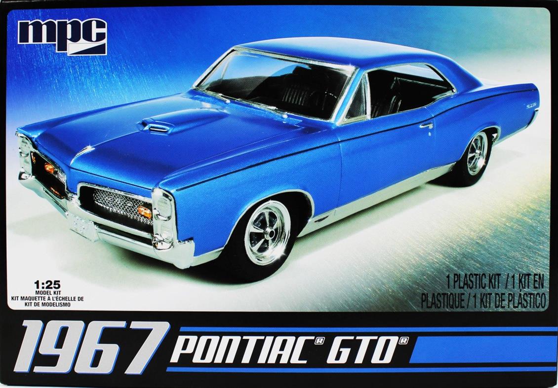 MPC 710 1/25 1967 Pontiac GTO Araba Demonte Plastik Maketi
