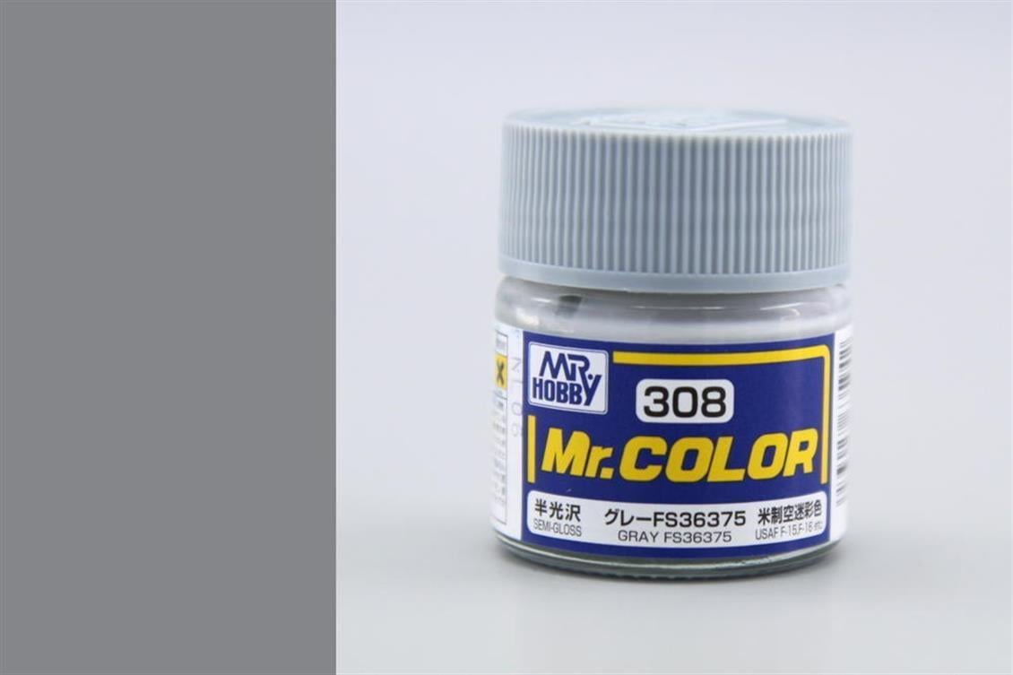 Mr.Hobby C-308 10 ml. Gray FS36375, Mr.Color Serisi Model Boyası
