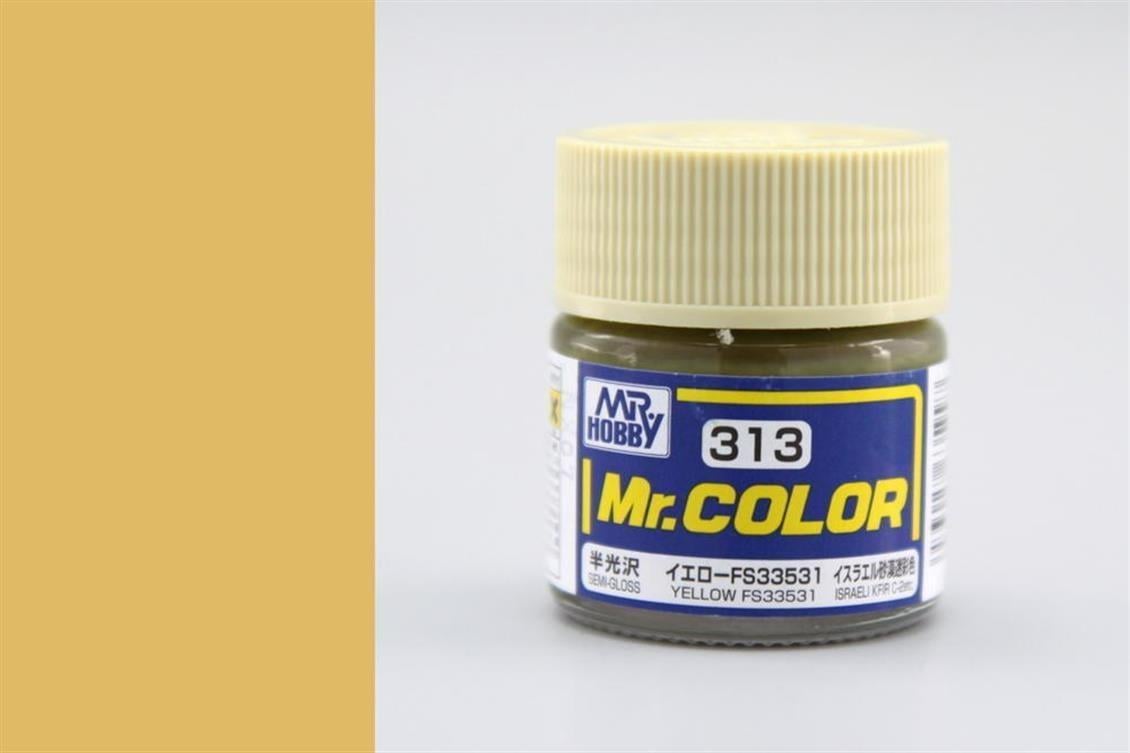 Mr.Hobby C-313 10 ml. Yellow FS33531, Mr.Color Serisi Model Boyası