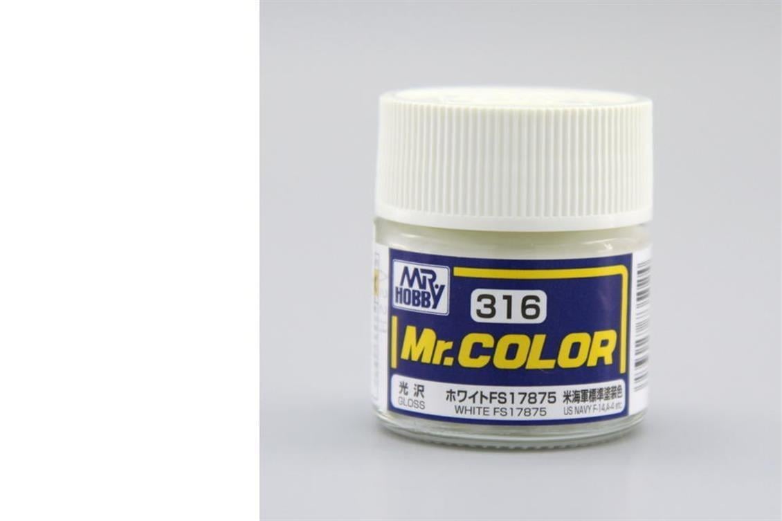Mr.Hobby C-316 10 ml. White FS17875, Mr.Color Serisi Model Boyası