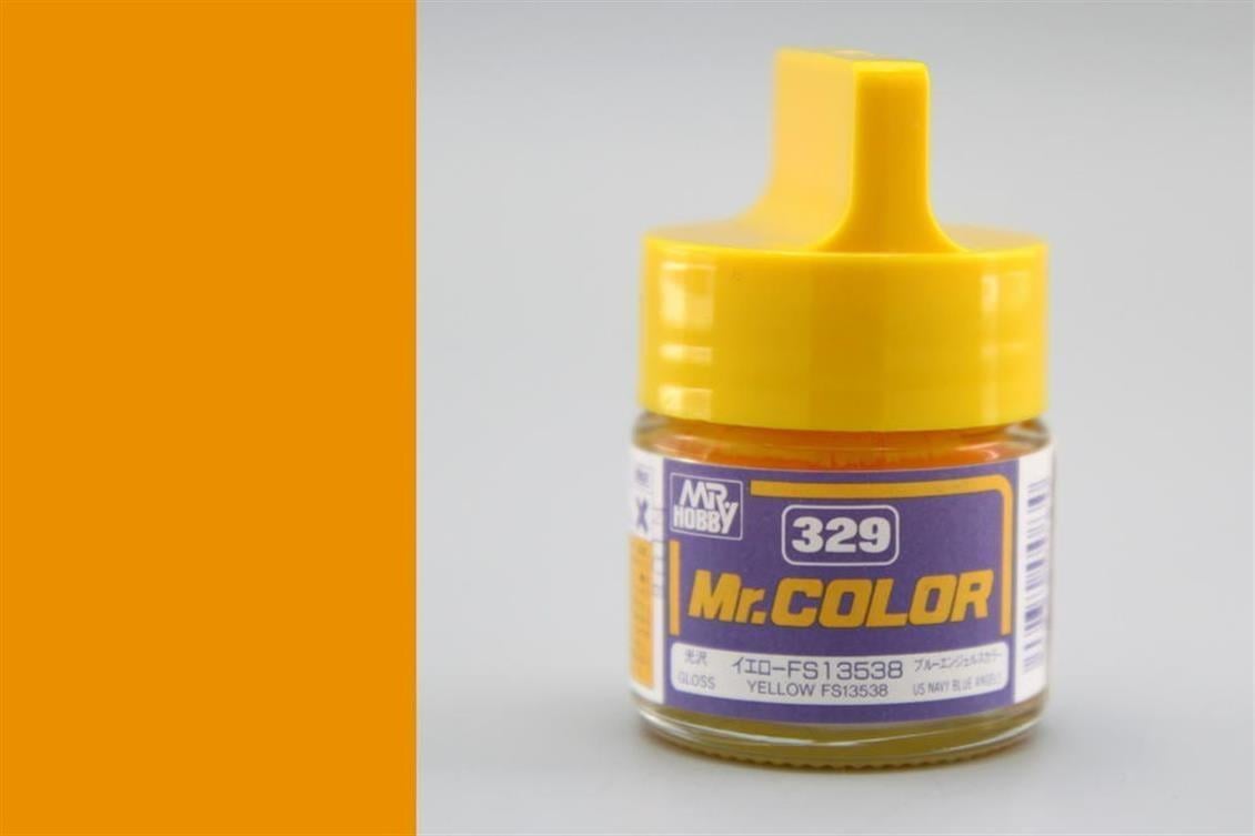 Mr.Hobby C-329 10 ml. Yellow FS13538, Mr.Color Serisi Model Boyası
