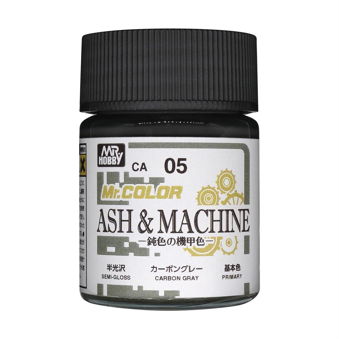 Mr.Hobby CA-05 18 ml. ASH & MACHINE Carbon Gray