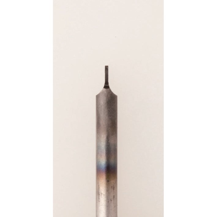 Mr.Hobby GT-65BS Line Chisel, 0.15/ 0.20 / 0.30 mm Uclu Scraper,3x Detaylandırma Bıçakları ve Koyu Mavi Renkli Sapı