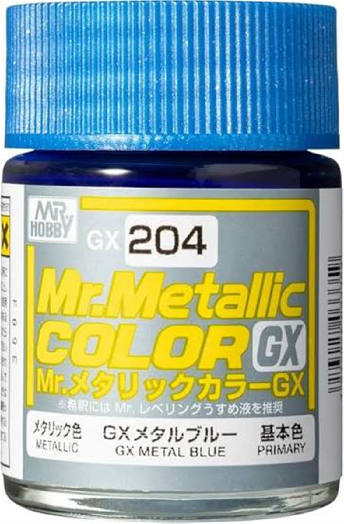 Mr.Hobby GX-204 18 ml. Metallic Blue, Metallic Series Modellfarbe