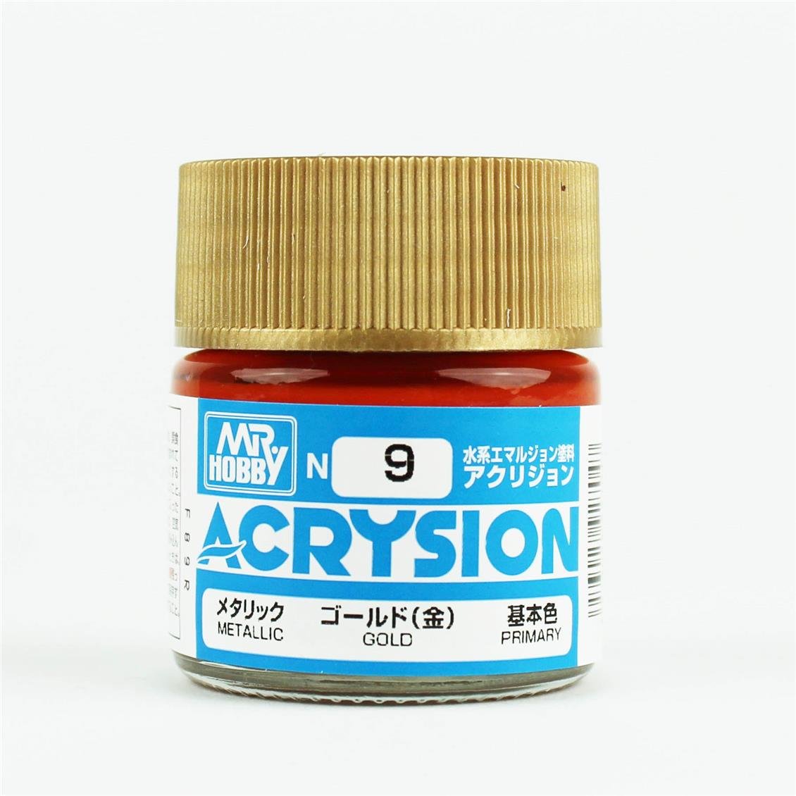 Mr.Hobby N-009 10 ml. Gold, Acrysion Serisi Model Boyası