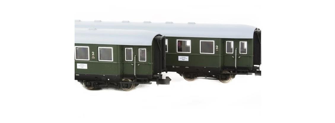 N-2-Set coach 2. Kl. und 1./2. Kl. DB  IV