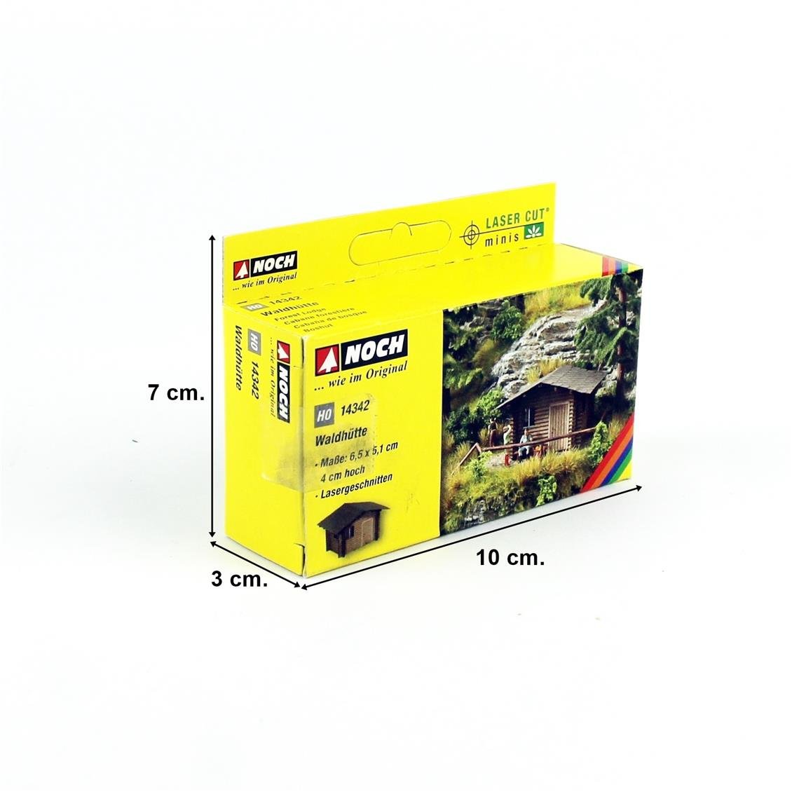 Noch 14342 1/87 Ölçek Orman Klübesi Plastik Model Kiti