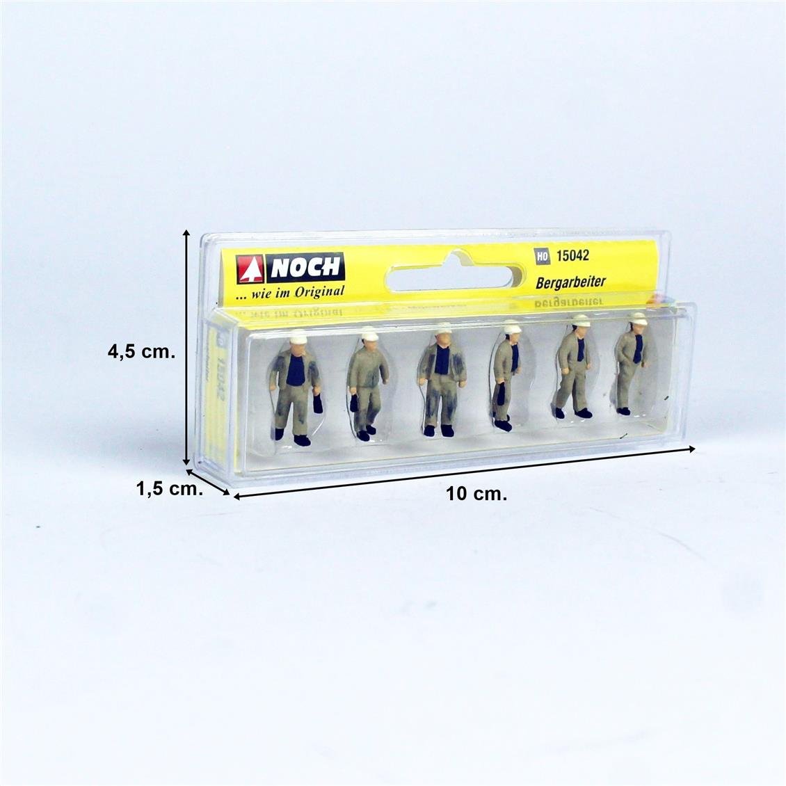 Noch 15042 1/87 Ölçek Madenci Figürleri