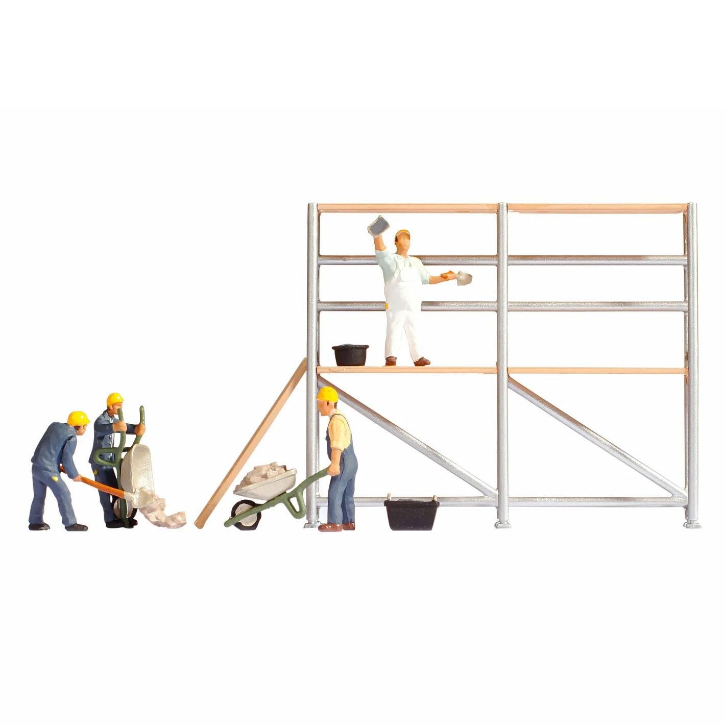 Noch 15054 1/87 Ölçek Duvar Ustası Figürleri