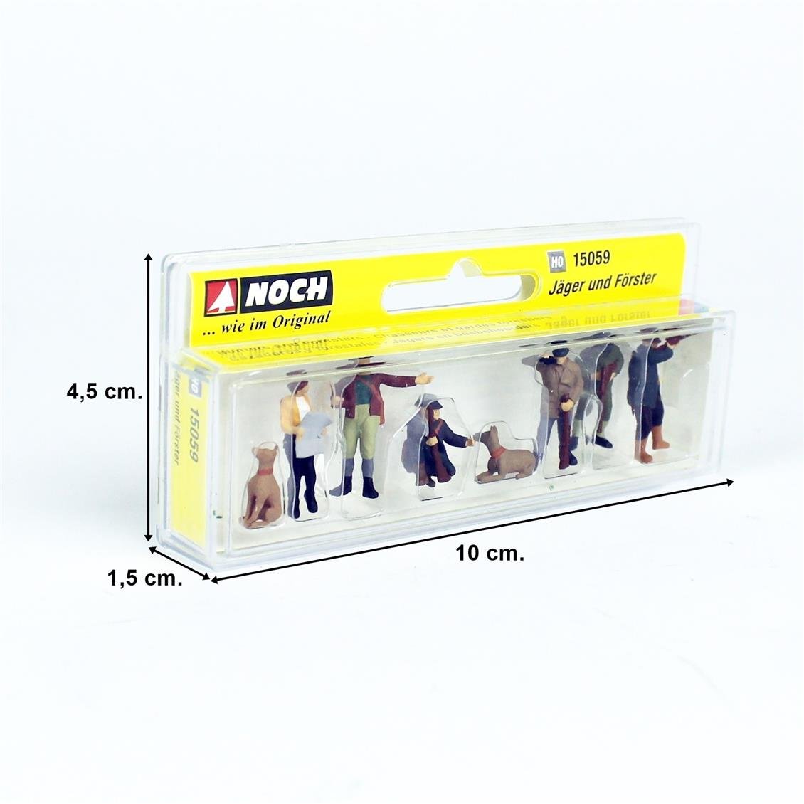 Noch 15059 1/87 Ölçek Avcı ve Ormancı Figürleri