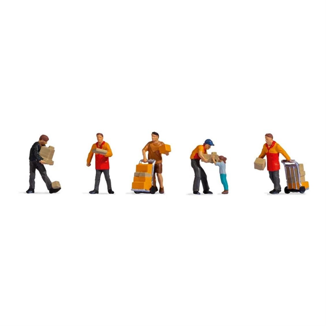 Noch 15069 1/87 Ölçek Kargocu Figürleri