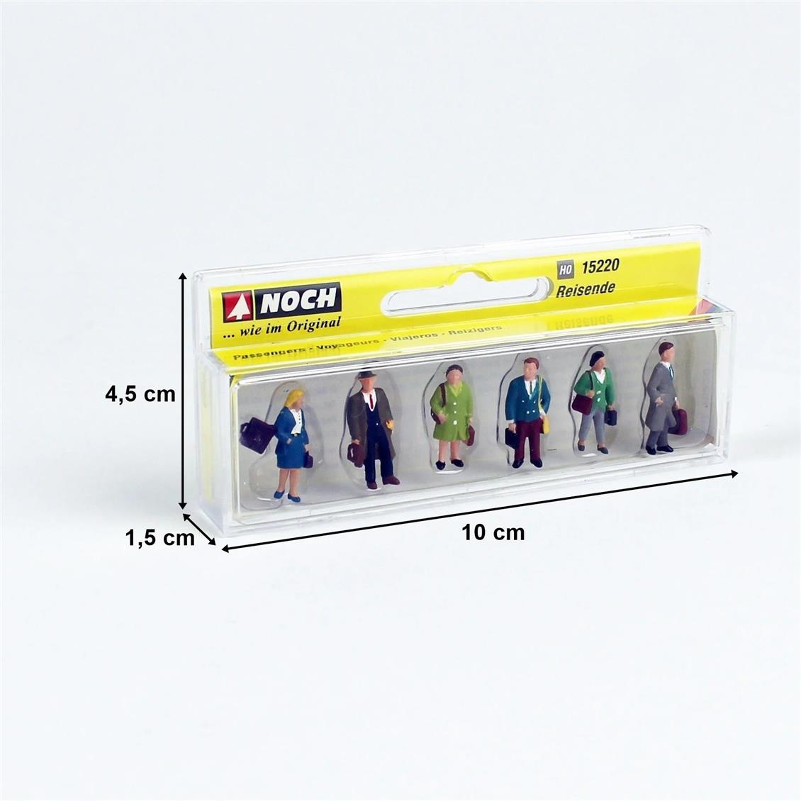 Noch 15220 1/87 Yolcu Figürleri-C