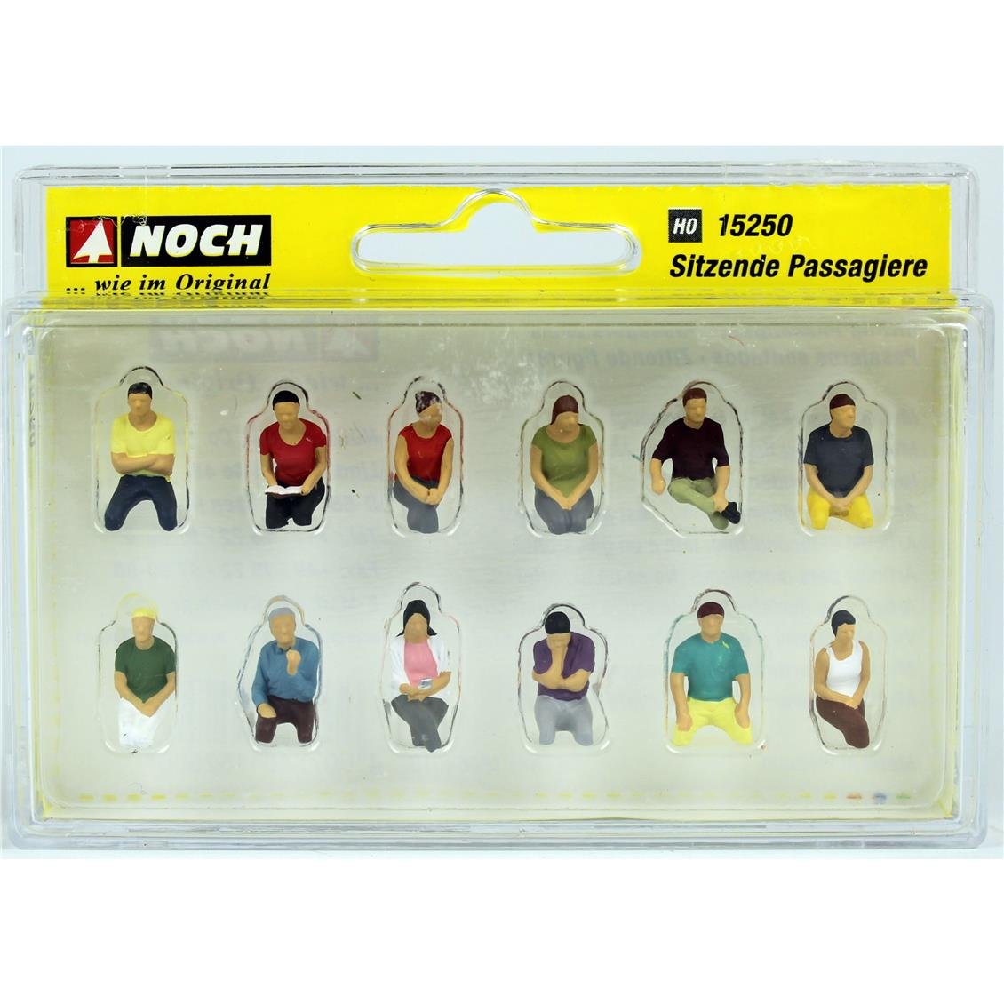 Noch 15250 1/87 Ölçek Oturan Yolcu Figürleri