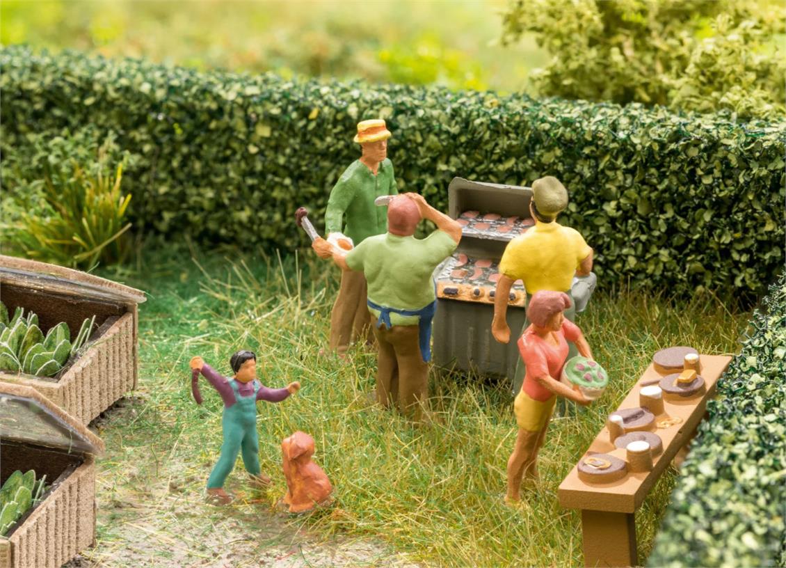 Noch 15593 1/87 Mangal Partisi Figürleri