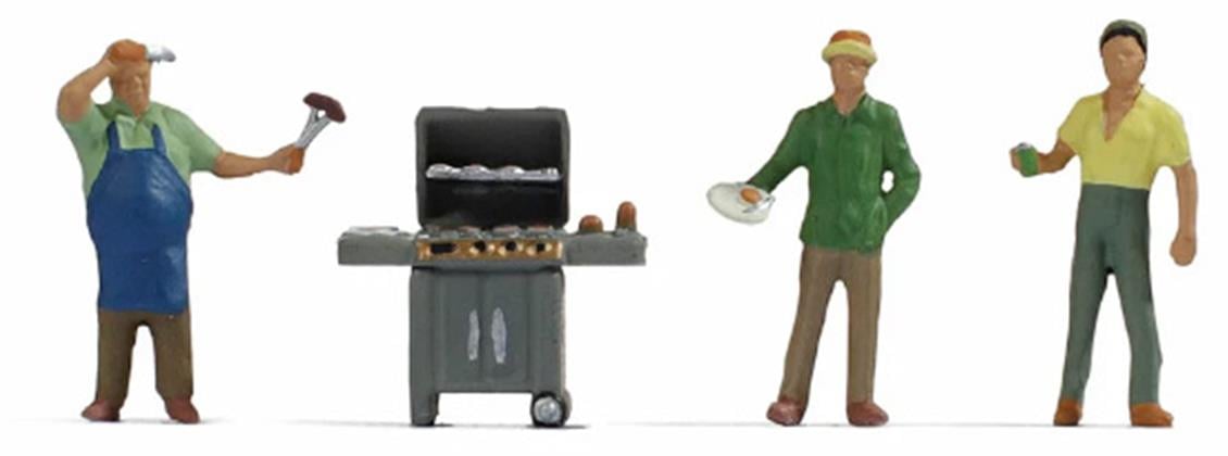 Noch 15593 1/87 Mangal Partisi Figürleri