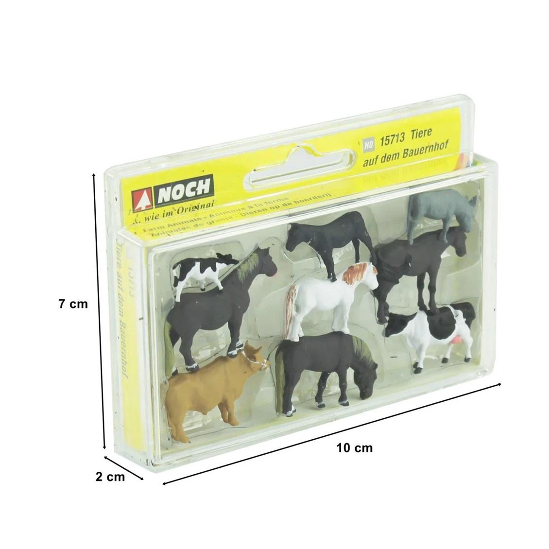 Noch 15713 1/87 Çiftlik Hayvanları Figürleri