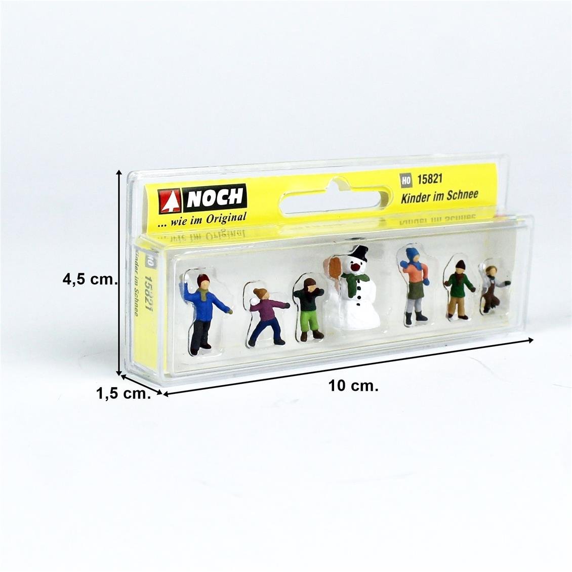 Noch 15821 1/87 Ölçek Karda Oynayan Çocuk Figürleri
