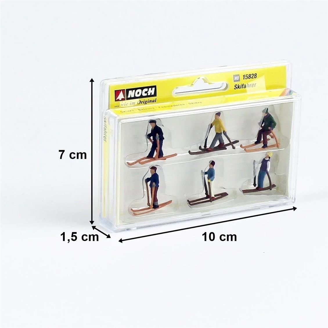 Noch 15828 1/87 Kayakcı Figürleri-A