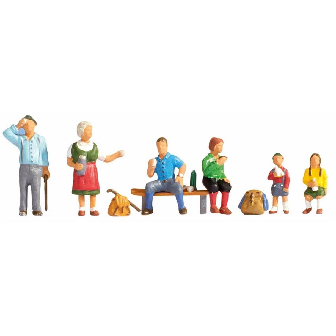 Noch 15872 1/87 Ölçek Gezen İnsan Figürleri