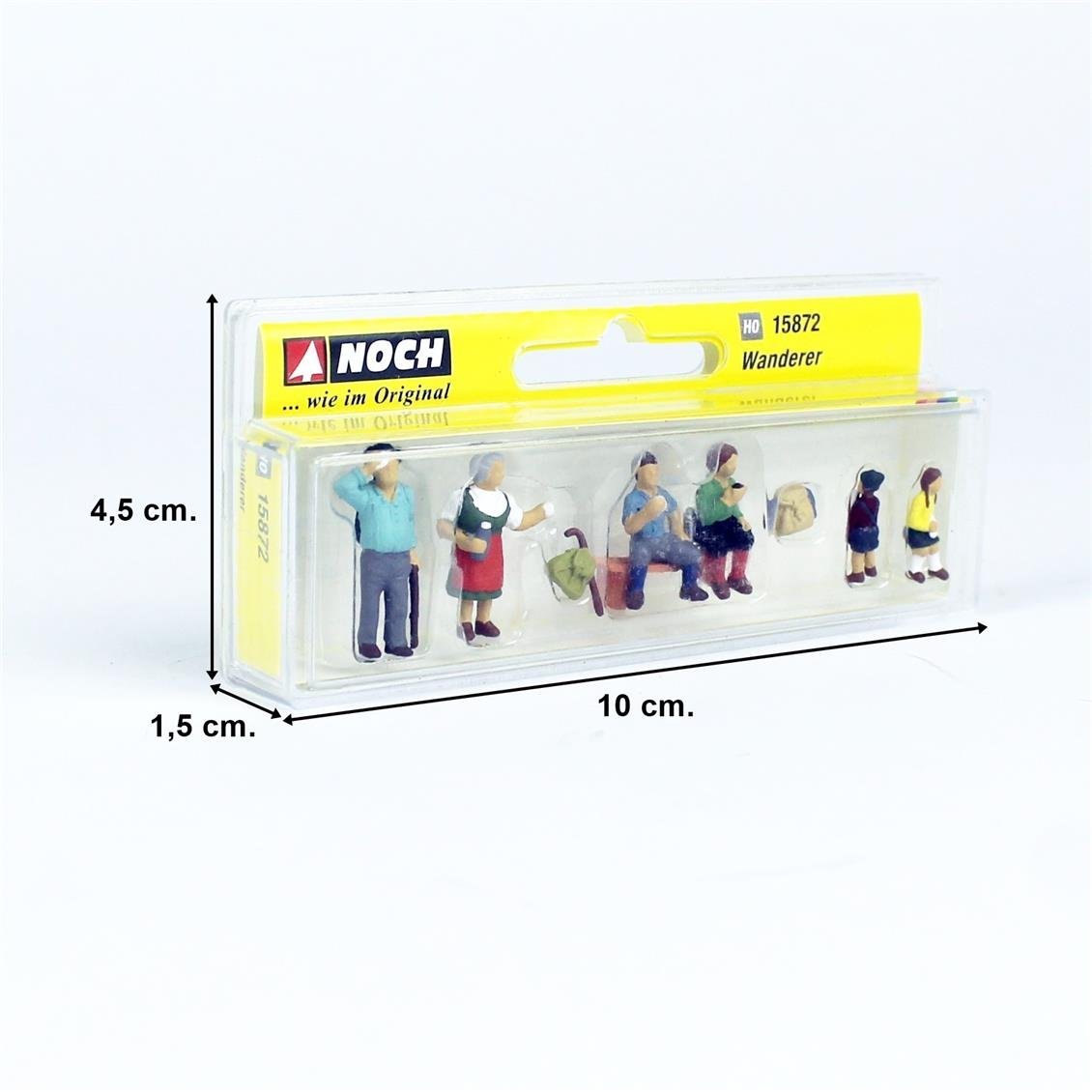 Noch 15872 1/87 Ölçek Gezen İnsan Figürleri