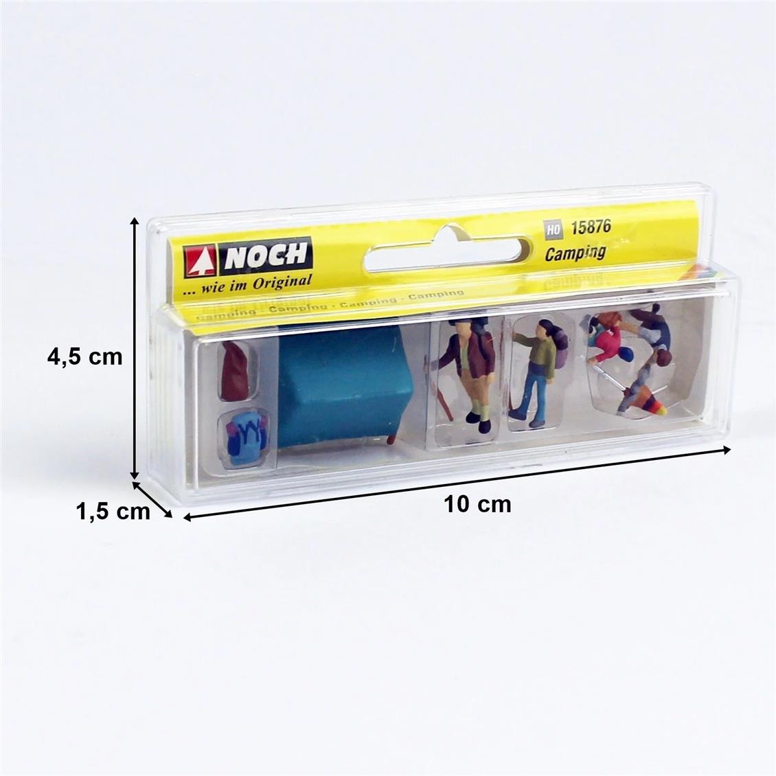 Noch 15876 1/87 Çadır Kampı Figürleri