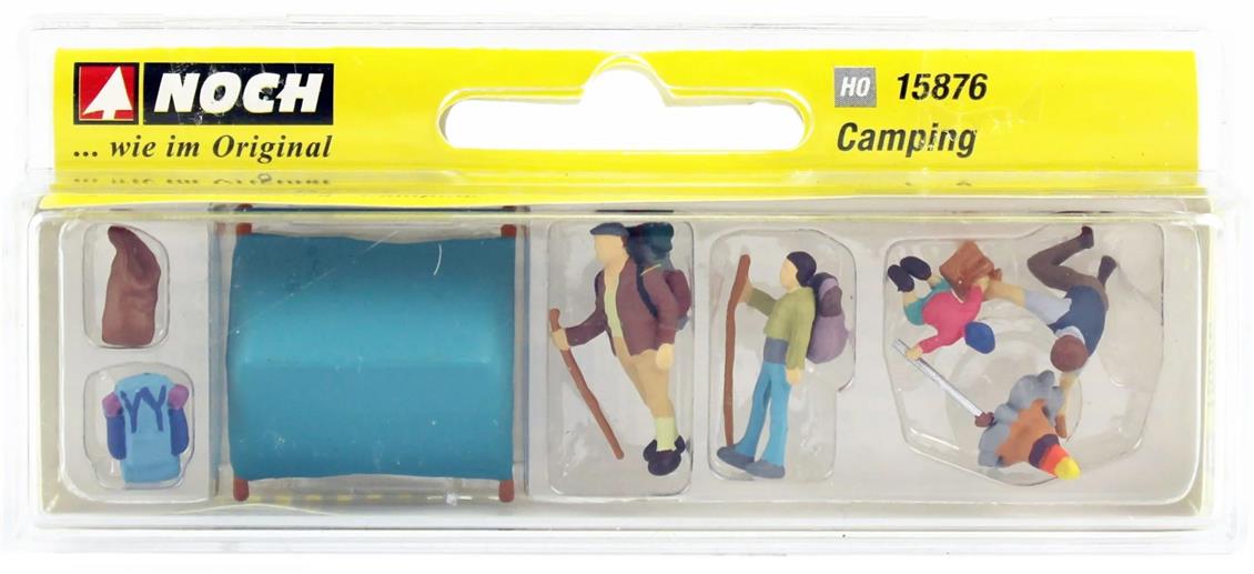 Noch 15876 1/87 Çadır Kampı Figürleri