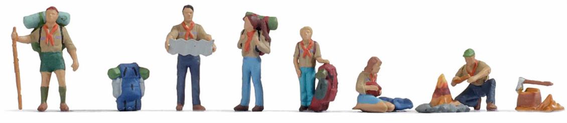 Noch 15879 1/87 İzci Figürleri