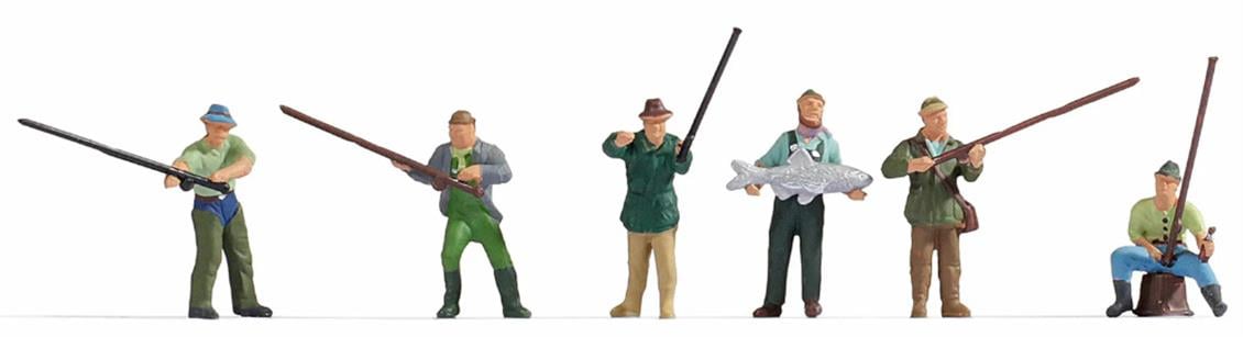 Noch 15892 1/87 Balıkcı Figürleri
