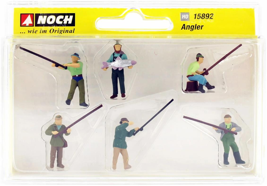 Noch 15892 1/87 Balıkcı Figürleri