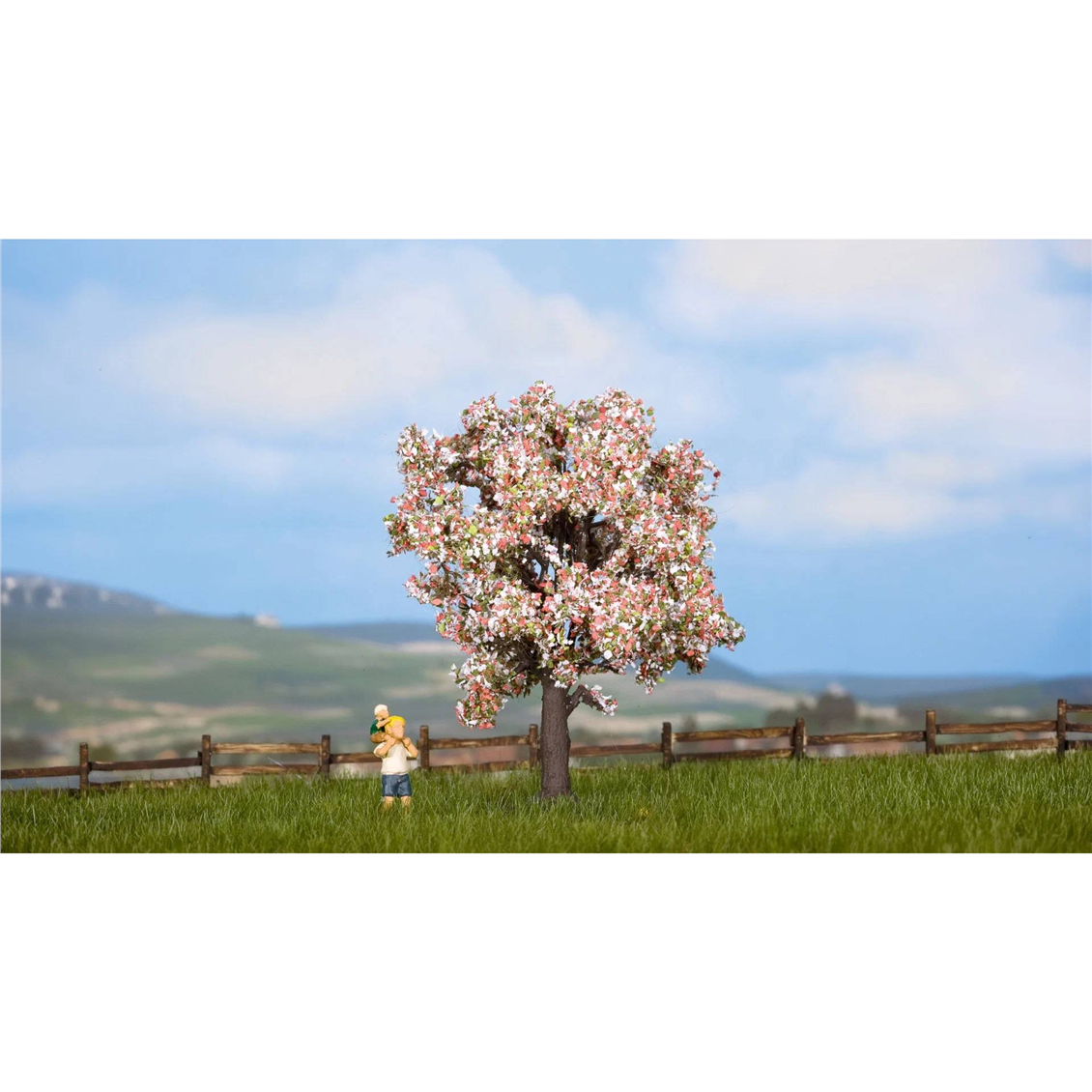 Noch 21570 Çiçekli Meyva Ağacı, 7.5 cm. Diorama Malzemesi