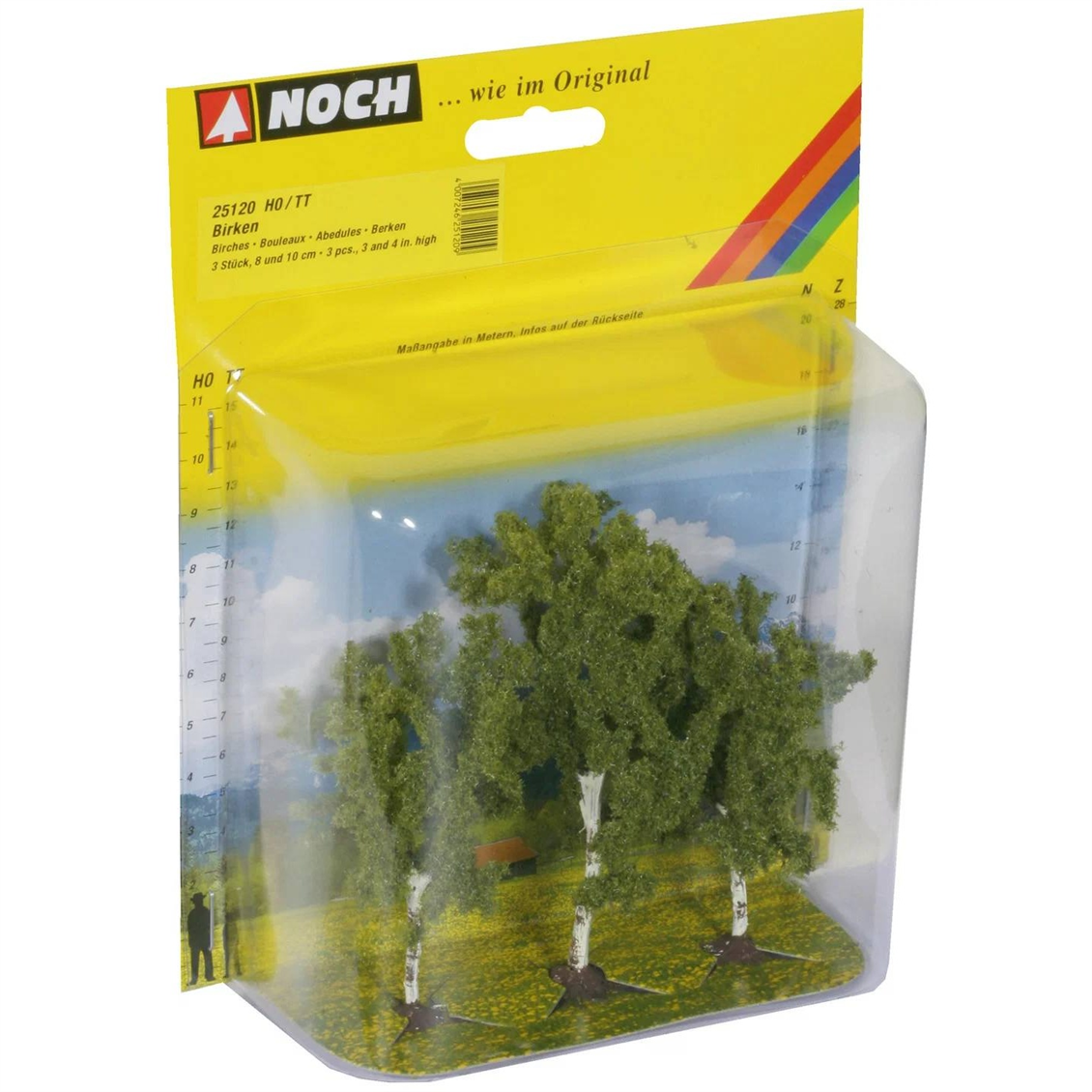 Noch 25120 Çalılar, 9 cm, 3 Adet, Diorama Malzemesi