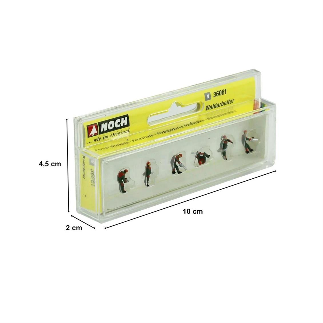 Noch 36061 1/160 Orman İşçisi Figürleri