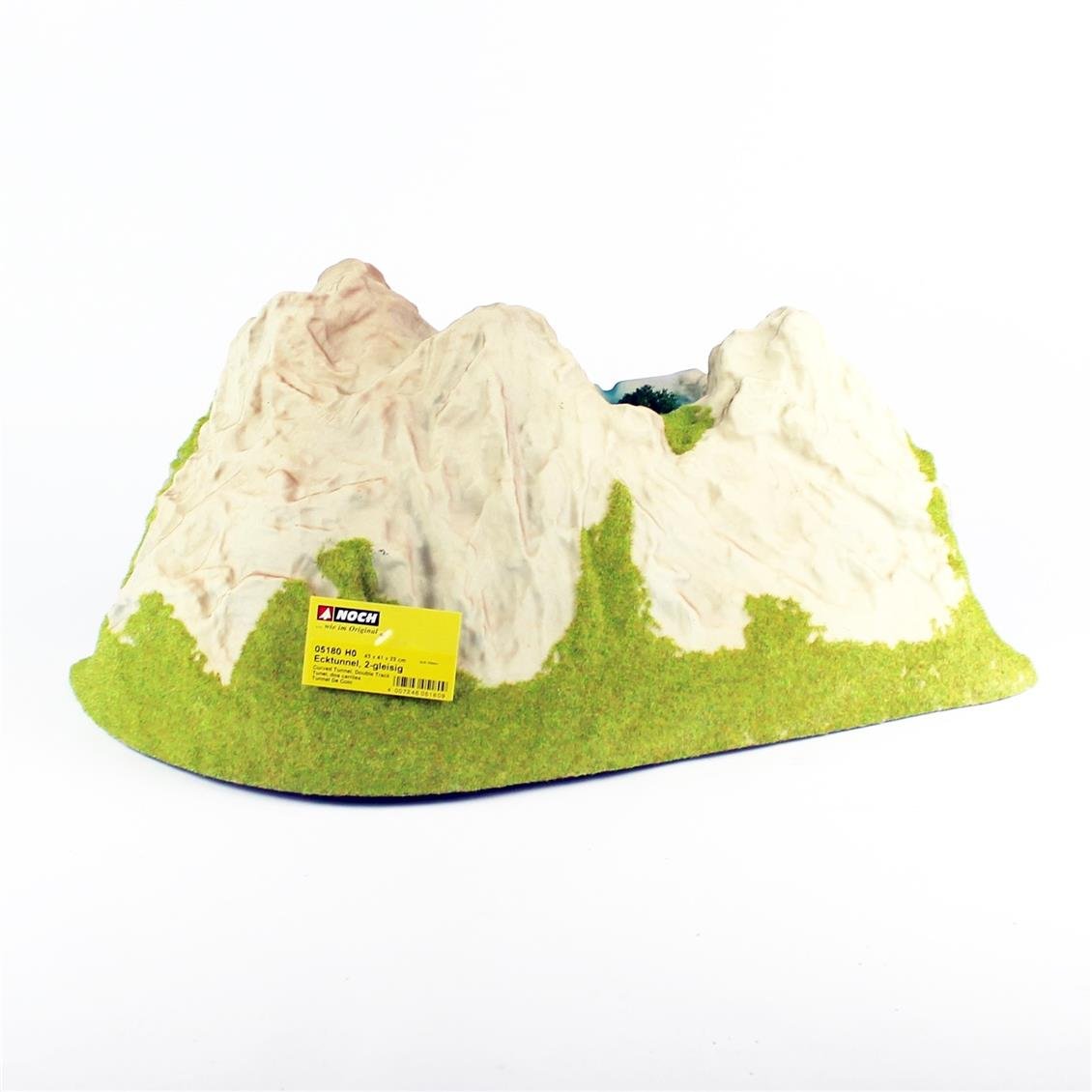 Noch 5180 1/87 Ölçek Tek Hatlı Virajlı Tünel,  41x37 cm. Hazır Dioraması
