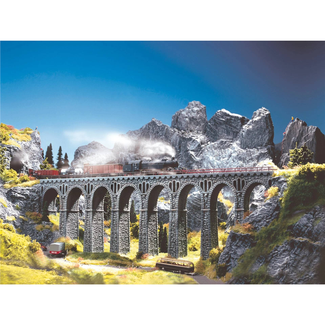 Noch 58660 1/87 Ölçek, Yığma Taştan Düz Viyadük