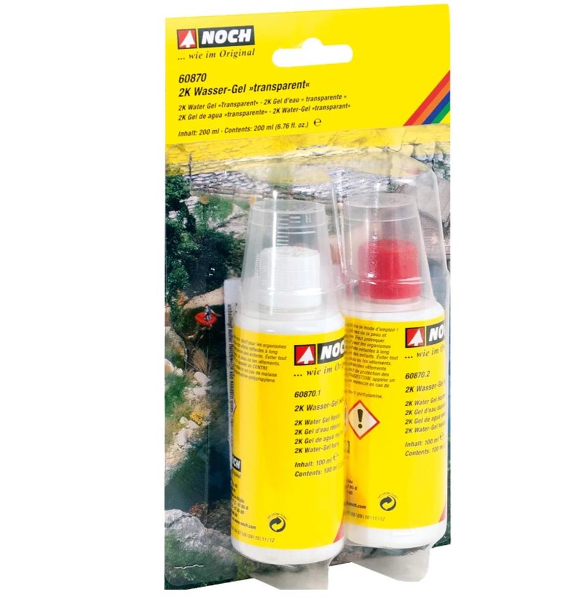 Noch 60870 200 ml. Çift Bileşenli, Şeffaf, Durgun Su Yapma Jeli