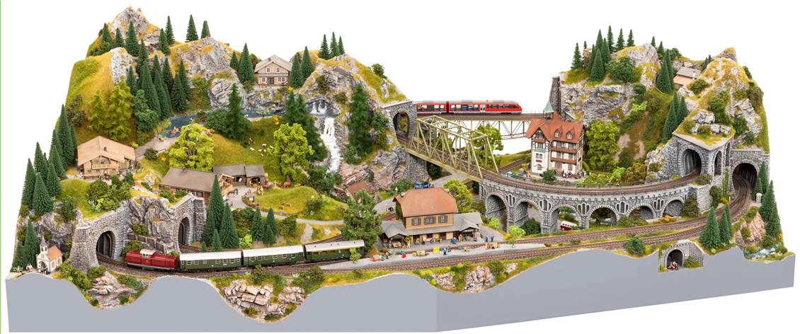 Noch 71903 (Andreastal) Model Tren Ray Kurulumu Rehberi, İngilizce, 120 sayfa