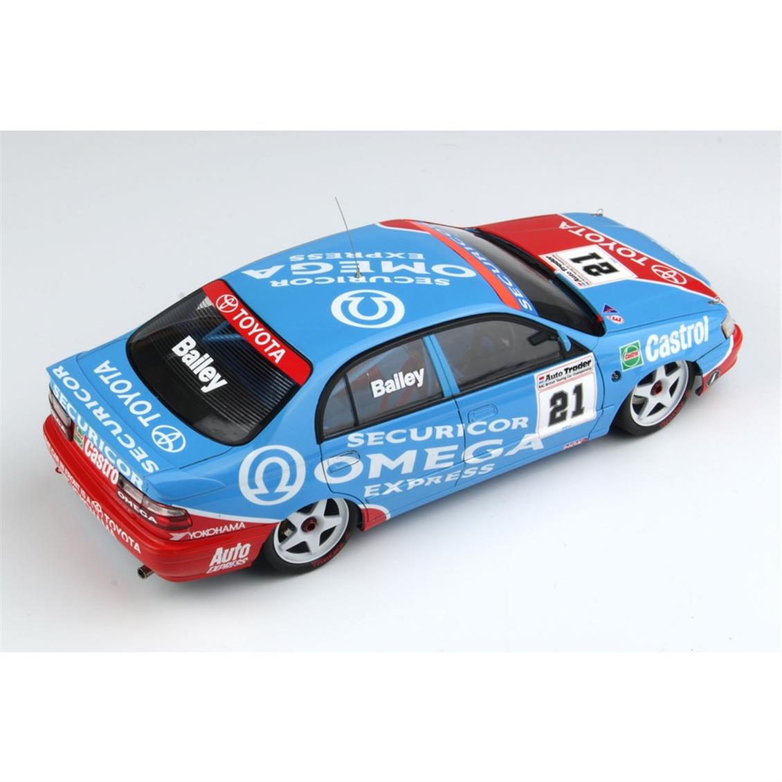 Nunu BX24031 1/24 Ölçek, Toyota Carina E (1993 BTCC Knockhill Winner), Otomobil Plastik Model Kiti