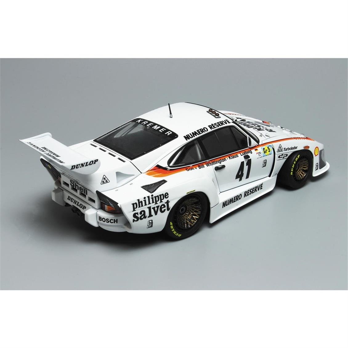 Nunu PN24006MSKRE 1/24 Ölçek, Porsche 953 K3 (1979 LM Winner Set  with Masking Sheet Renewal Version), Otomobil Plastik Model K