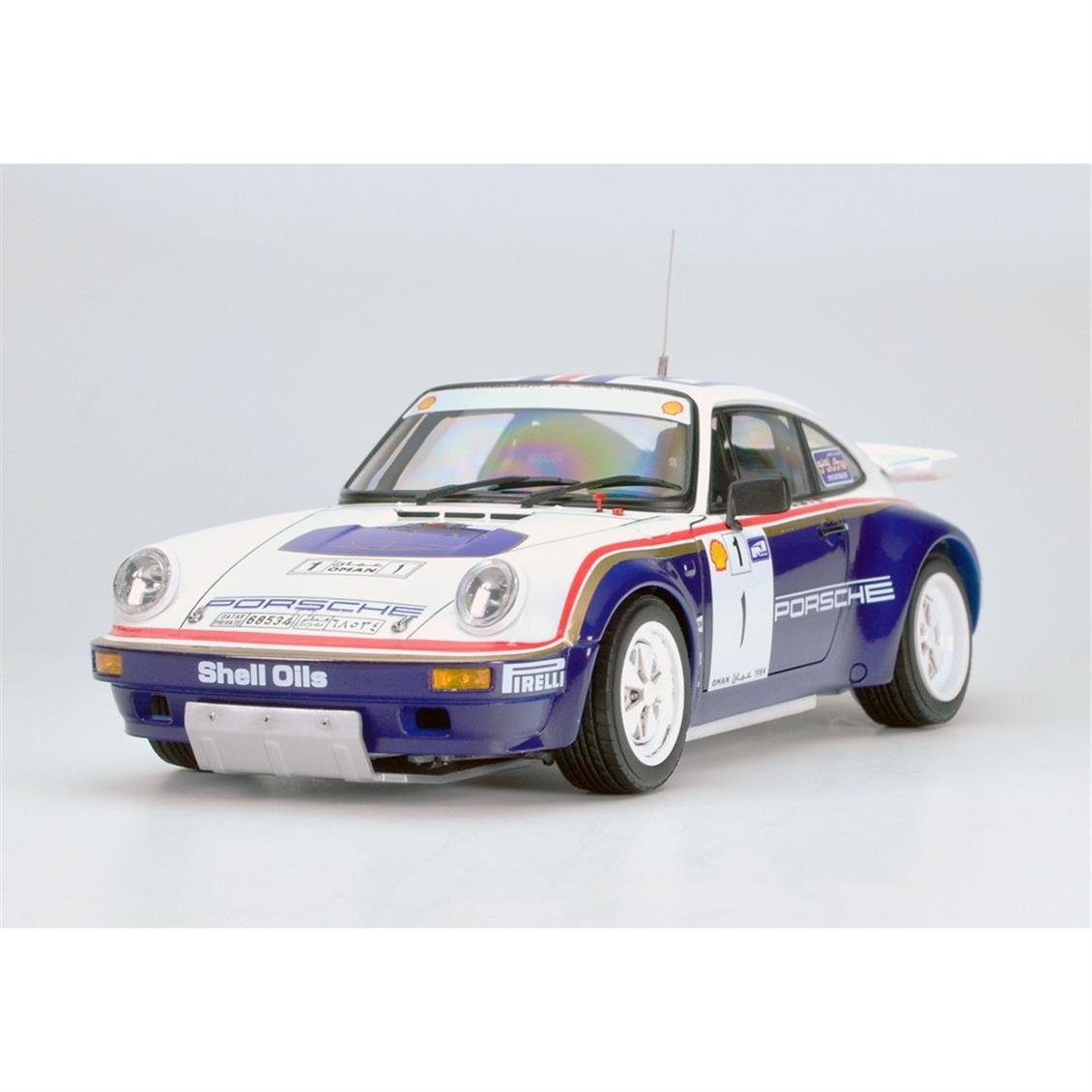 Nunu PN24011 1/24 Ölçek, Porsche 911 SC/RS (1984 Oman Rally Winner), Otomobil Plastik Model Kiti