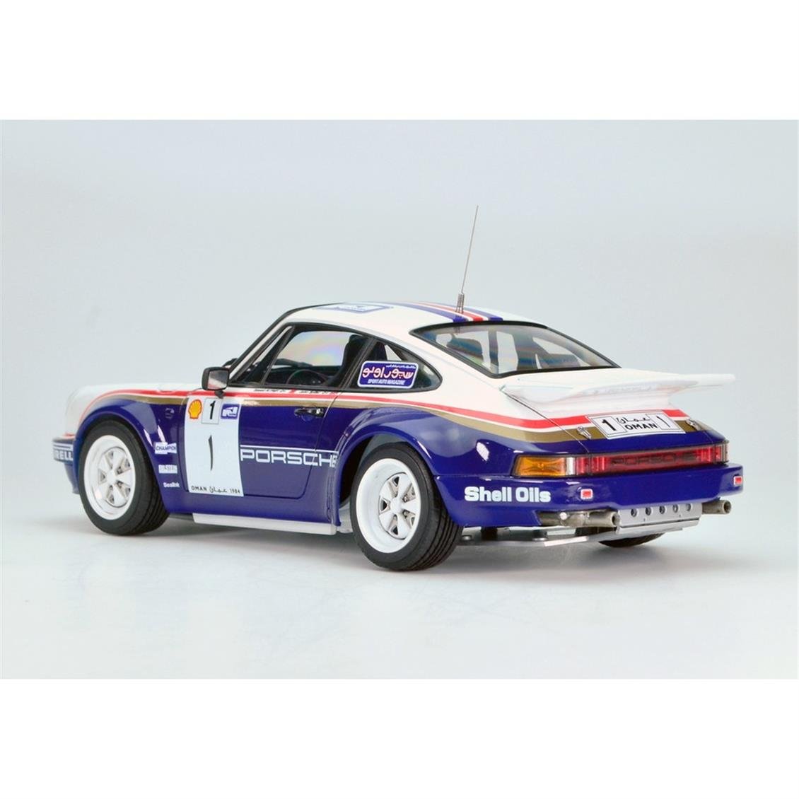 Nunu PN24011 1/24 Ölçek, Porsche 911 SC/RS (1984 Oman Rally Winner), Otomobil Plastik Model Kiti