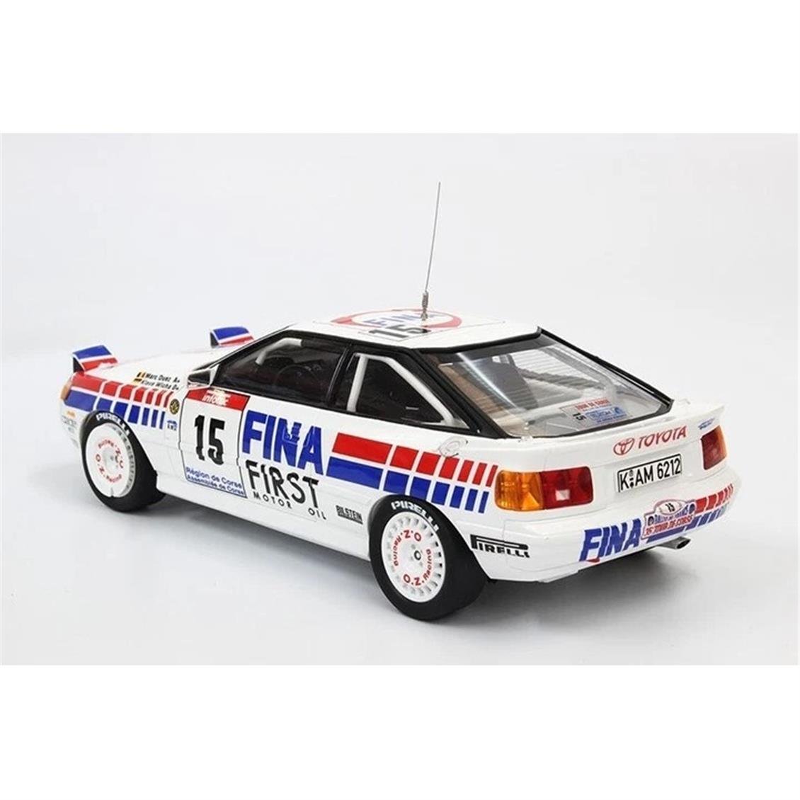 Nunu PN24015 1/24 Ölçek, Toyota Celica GT-Four ST165 (1991 Tour De Corse), Otomobil Plastik Model Kiti