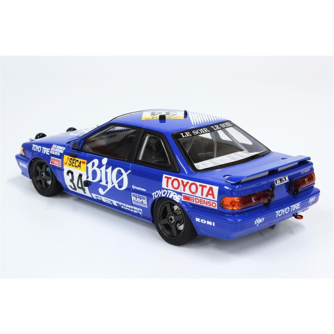 Nunu PN24016 1/24 Ölçek, Toyota Corolla Levin AE92 (1989 SPA 24 Hours), Otomobil Plastik Model Kiti