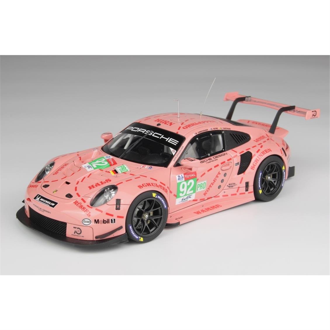 Nunu PN24040 1/24 Ölçek, Porsche 911 RSR (2018 LM GTE Class Winner), Otomobil Plastik Model Kiti