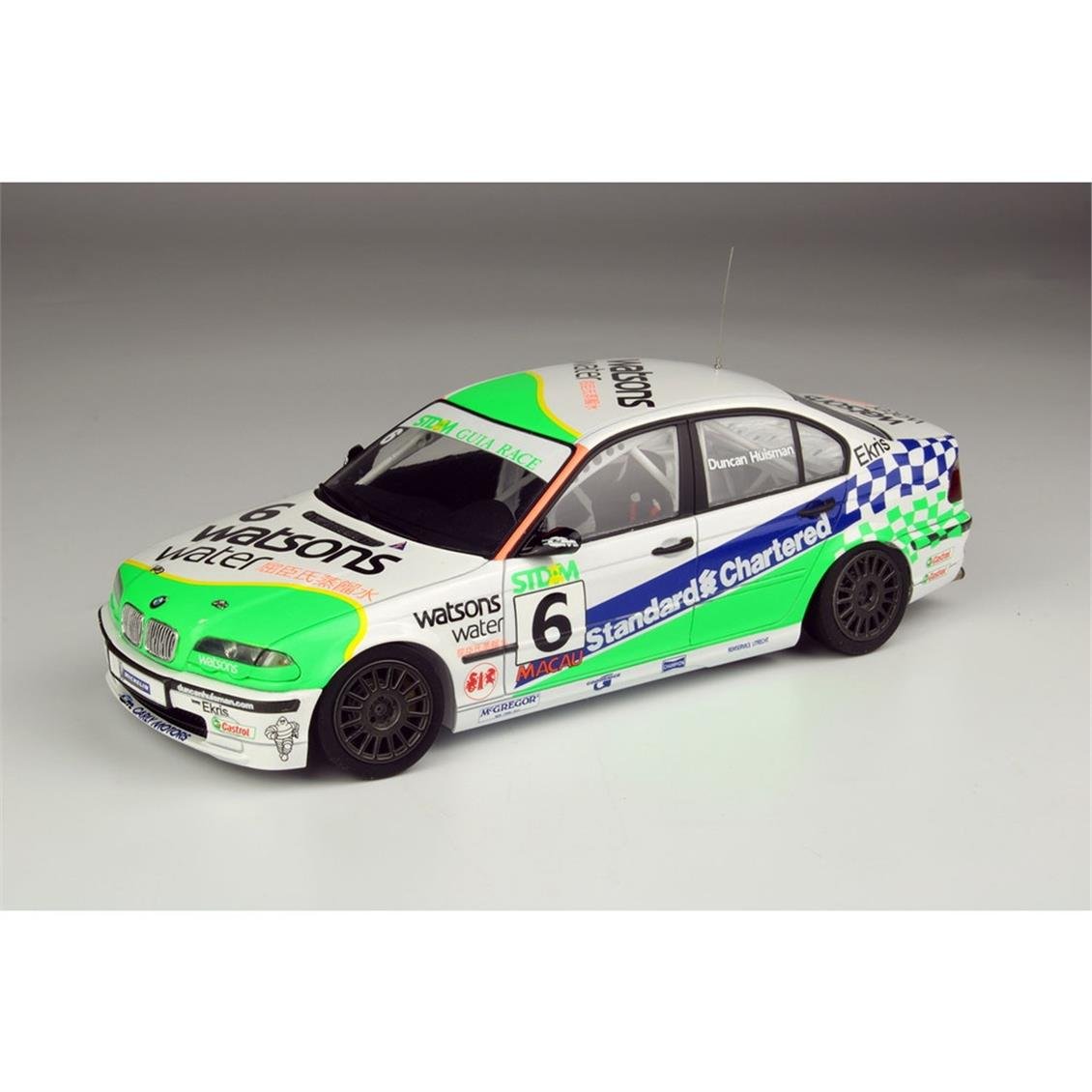 Nunu PN24041 1/24 Ölçek, Bmw 320i (Super Production Macau Guia Race 2001 Winner), Otomobil Plastik Model Kiti