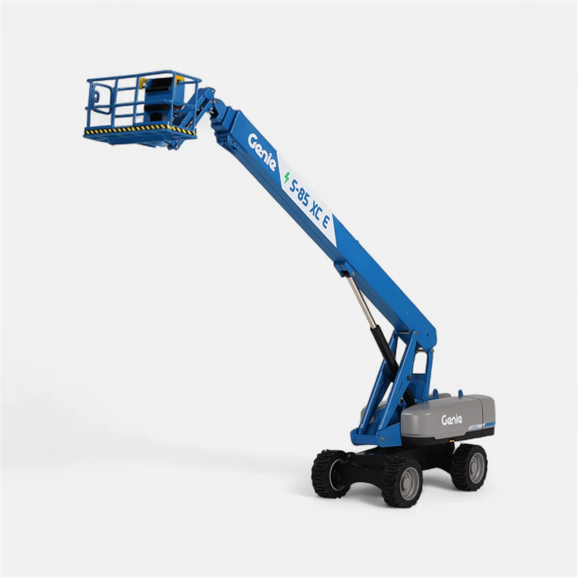 NZG 0966/1 1/32 Ölçek, Genie X-85 XC Elektrikli Teleskopik Boom Kaldırma Platformu, Sergilemeye Hazır Metal Model