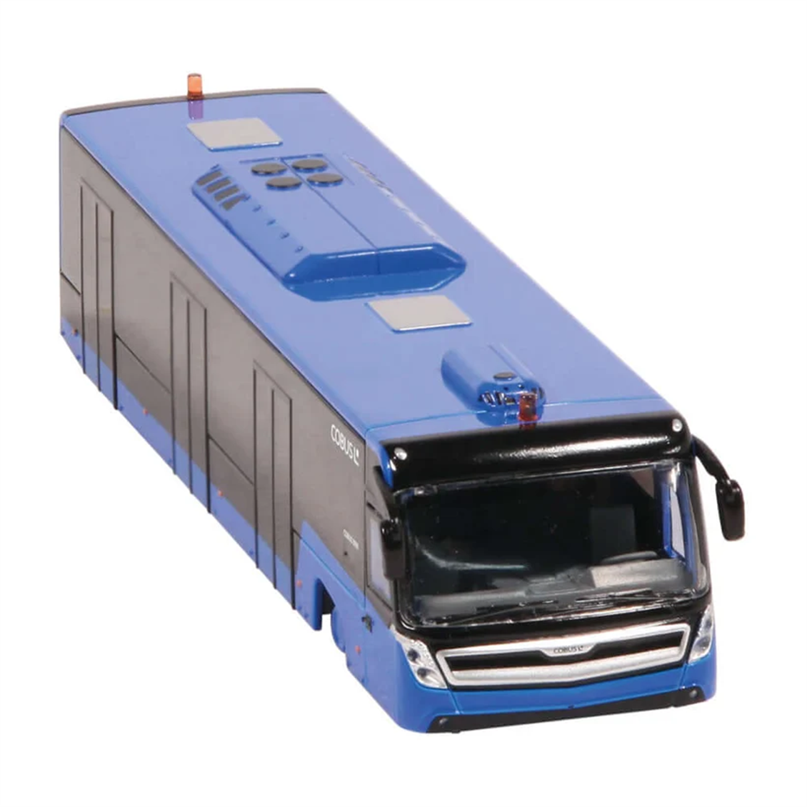 NZG 0981/20 1/87 Ölçek, Cobus 3000 Havaalanı Otobüsü, Mavi, Sergilemeye Hazır Metal Model