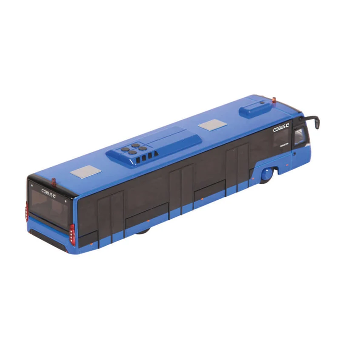 NZG 0981/20 1/87 Ölçek, Cobus 3000 Havaalanı Otobüsü, Mavi, Sergilemeye Hazır Metal Model