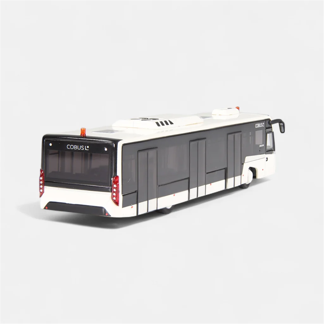 NZG 0981/40 1/87 Ölçek, Cobus 3002 Havaalanı Otobüsü, Beyaz, Sergilemeye Hazır Metal Model