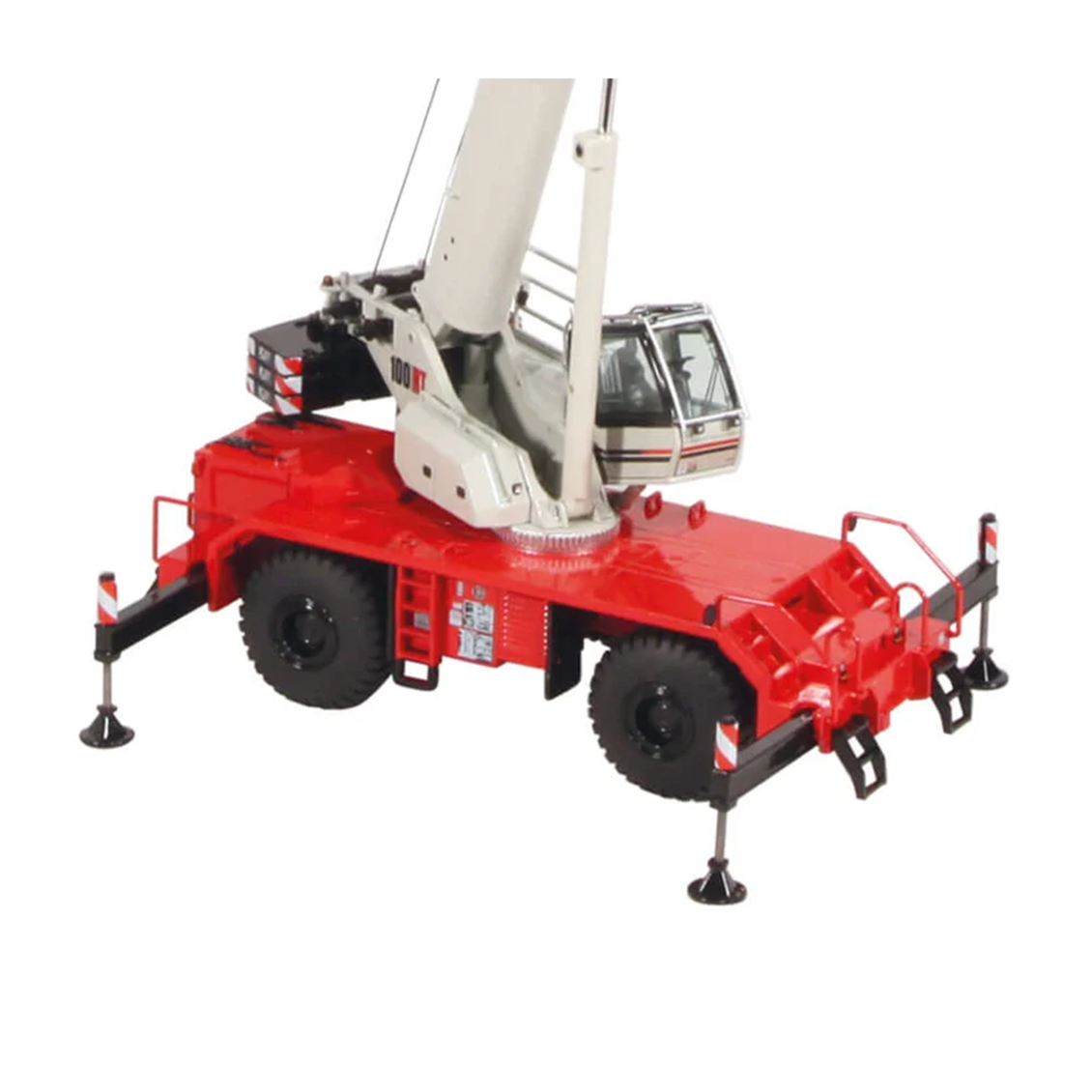 NZG 1013 1/50 Ölçek, Link-Belt 100 R/T Engebeli Arazi için Mobil Vinç, Sergilemeye Hazır Metal Model